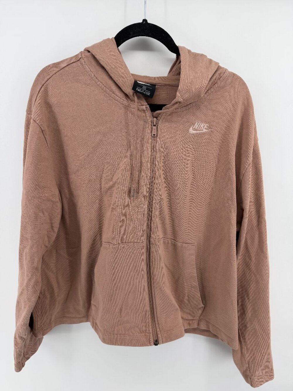 Nike size 2x women's zip up hooded jacket